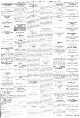 Issue page