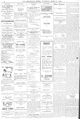 Issue page