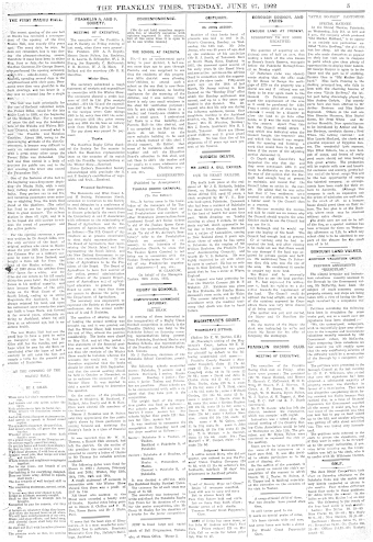 Issue page