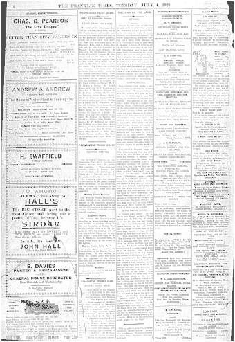 Issue page