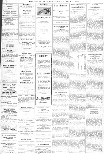 Issue page