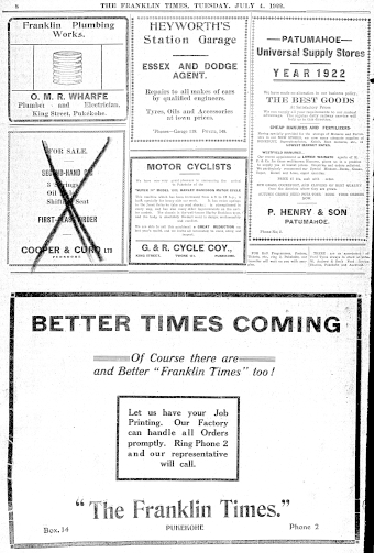 Issue page