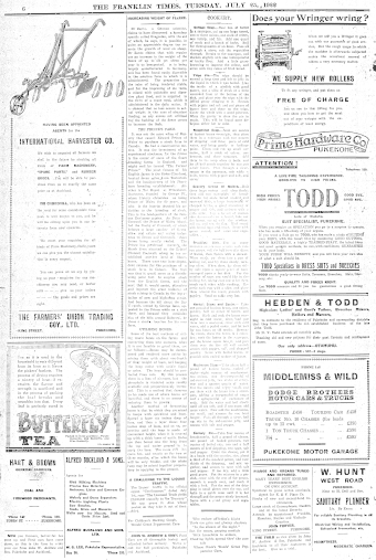 Issue page