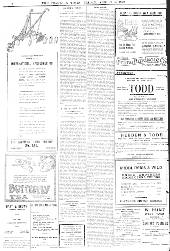 Issue page