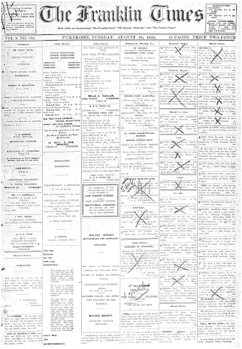 Issue page
