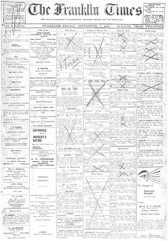 Issue page