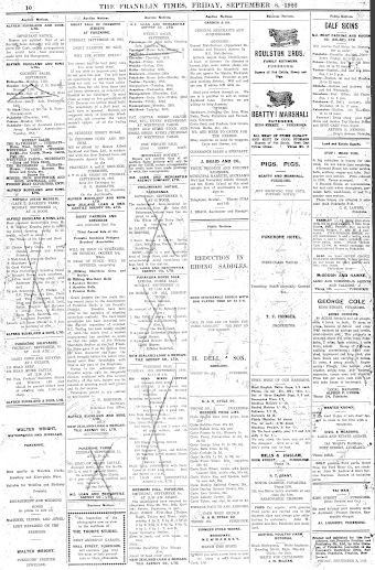 Issue page