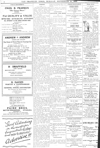 Issue page