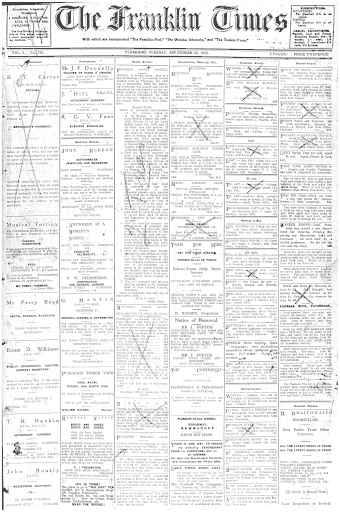 Issue page