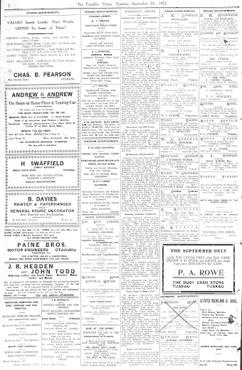 Issue page
