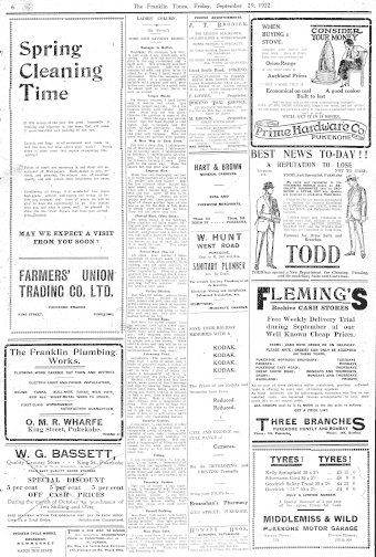 Issue page