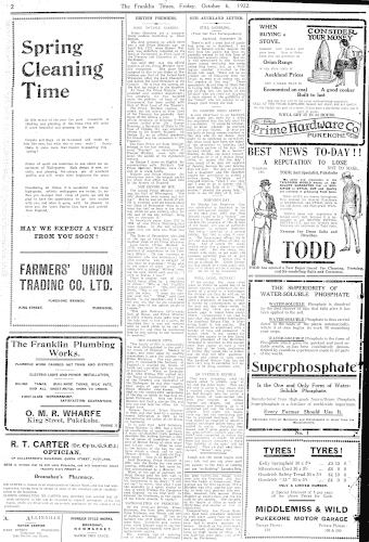 Issue page