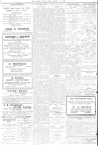 Issue page