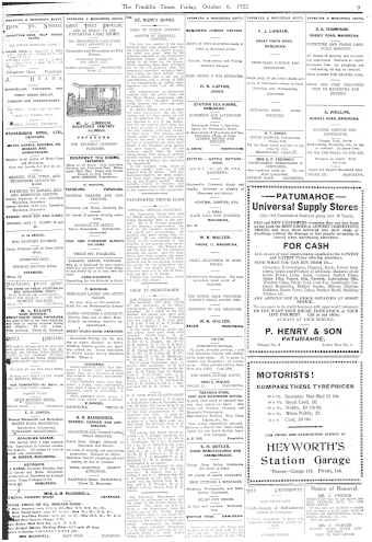 Issue page