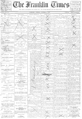 Issue page