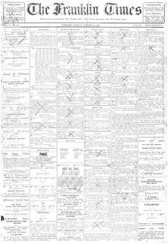 Issue page