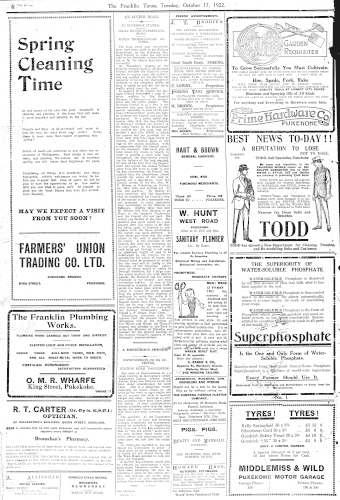 Issue page