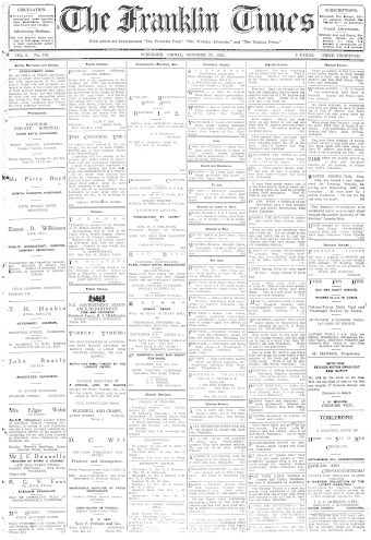 Issue page