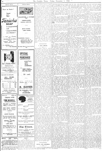 Issue page