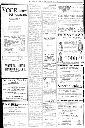 Issue page