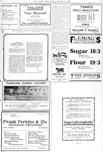Issue page