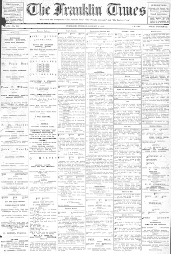 Issue page