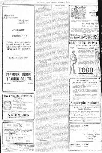 Issue page