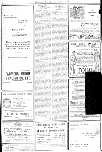 Issue page