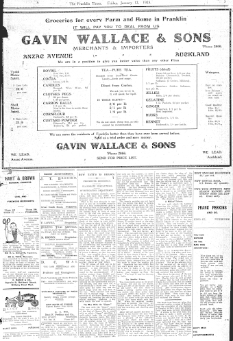 Issue page