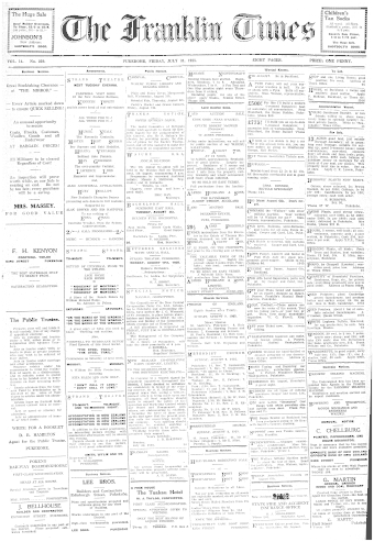 Issue page