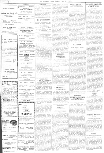 Issue page
