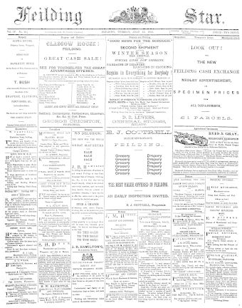 Issue page