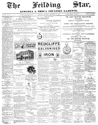 Issue page