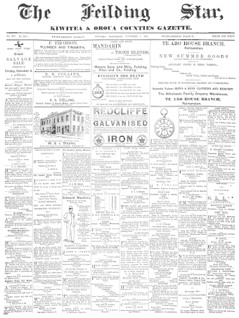 Issue page