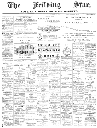 Issue page