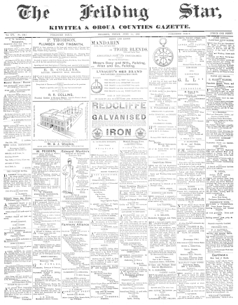 Issue page