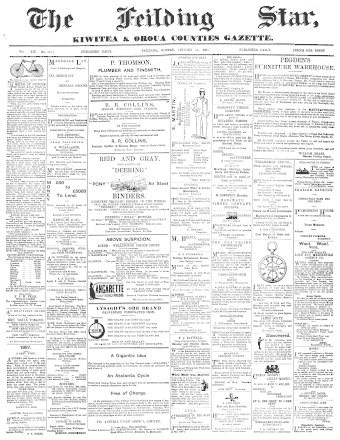 Issue page