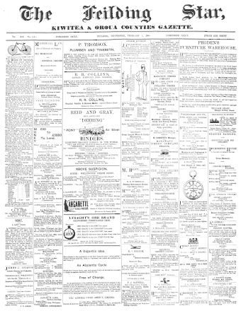 Issue page
