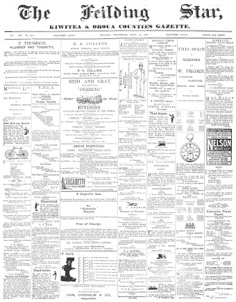 Issue page