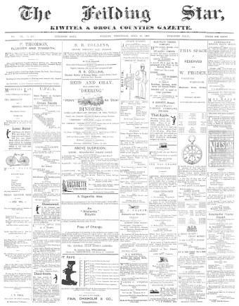 Issue page