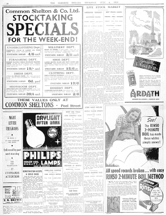 Issue page