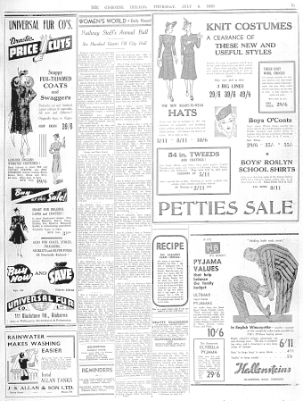 Issue page