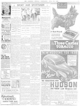 Issue page