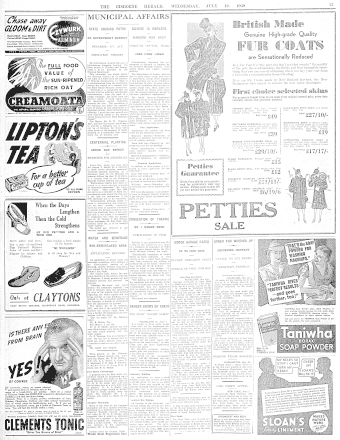 Issue page