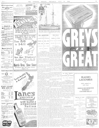 Issue page