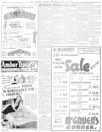 Issue page
