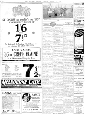 Issue page