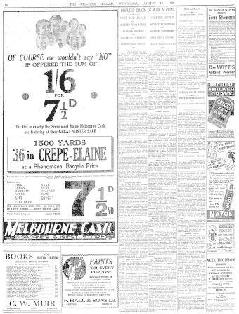 Issue page