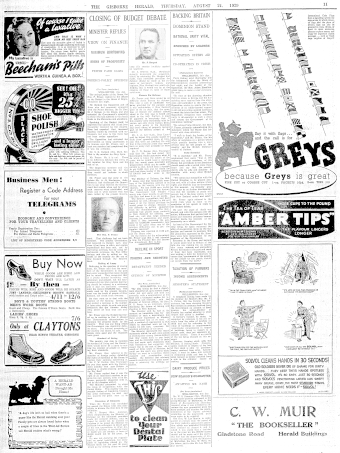 Issue page