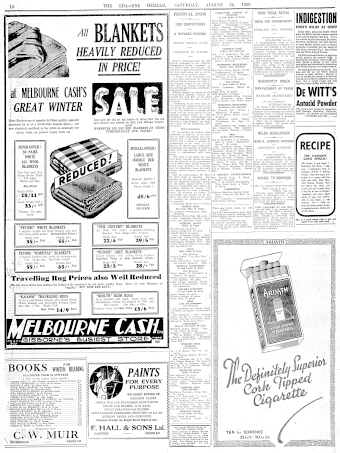 Issue page